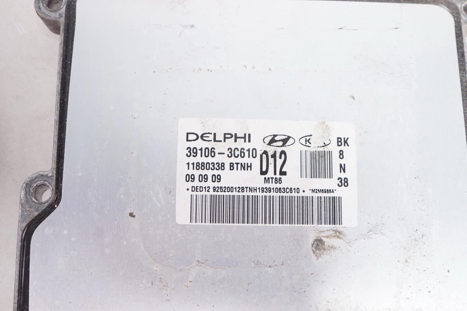 Módulo de control del motor PCM HYUNDAI GENESIS CUPÉ ECM 3,8 L M/T OEM 2010 2011 Foto 3 de 3