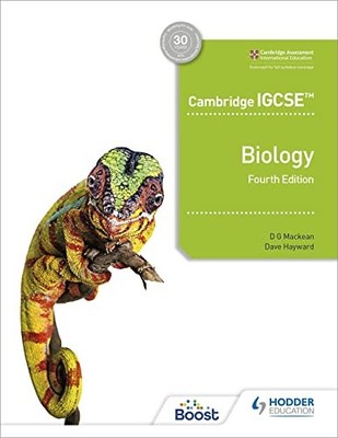 Cambridge IGCSE  Biology 4th Edition - Mackean, D. G.