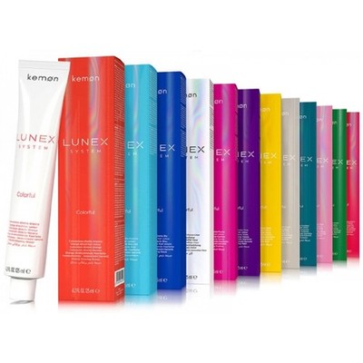 Kemon Lunex System Colorful Turquoise Direct Hair Color 4.2oz 125ml