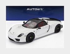 Autoart 77920 Porsche - 918 Spyder Weissach Package 2013 - White - 1/18