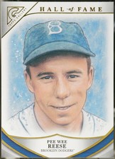 2019 Topps Gallery - Hall of Fame Baseball Pee Wee Reese #HOFG-6 NM