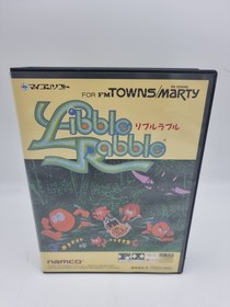 LIBBLE RABBLE FM Towns Japan Version Used Tested (LUCAS FILM)
