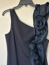 Gorgeous navy formal silk dress size 10