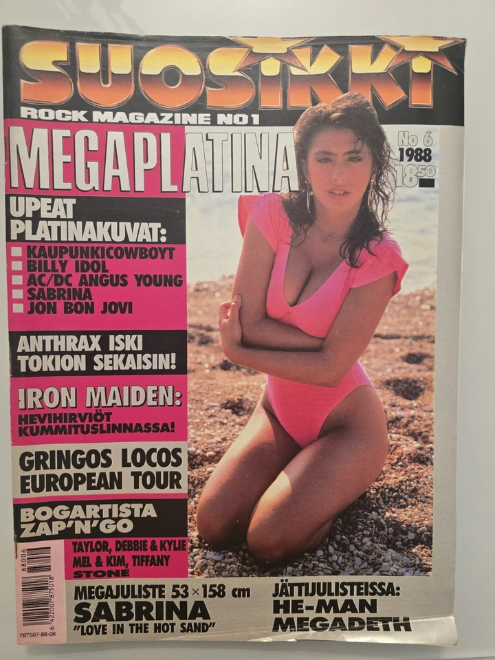 Sabrina/Tiffany / AC/DC /Billy Idol/ Mel & Kim / Bon Jovi - Suosikki - 6/1988 - Bild 2 von 2