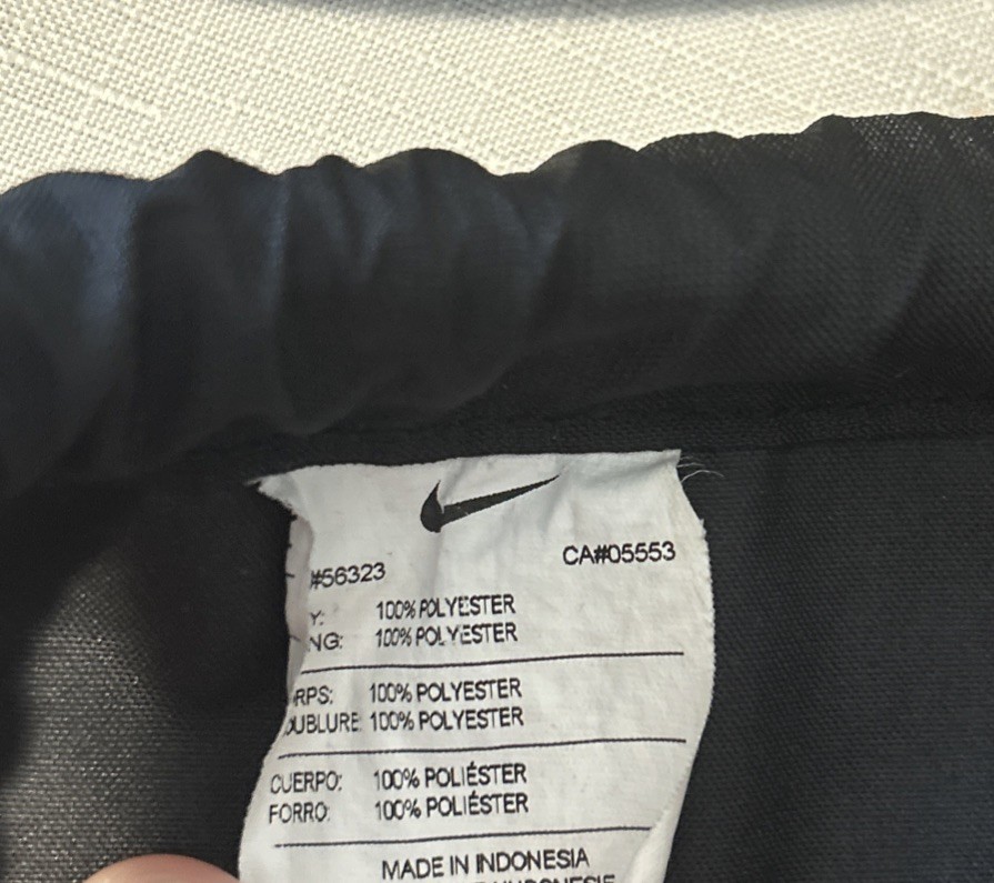 NIKE Black Drawstring Backpack/String Bag (with S… - image 5