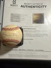 Willie Mays Signed Baseball San Francisco Giants Beckett COA
