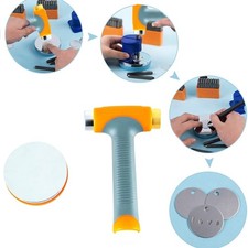 Professional Block Rubber Base Metal Anvil Practical Hammer for Jewelry Stamping