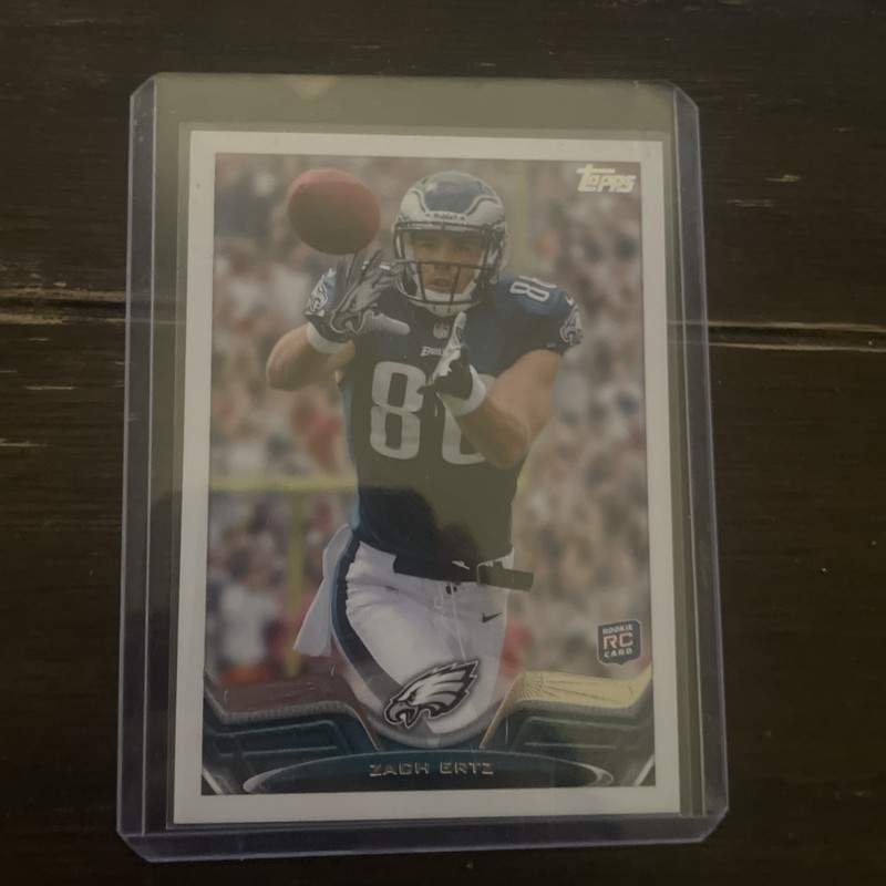 2013 Topps - Zach Ertz #384 Catching (RC)
