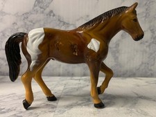 Vintage Hard Plastic Horse 7x5" Hong Kong