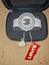 Levi's Damenuhr Swarovski Crystals Weiß