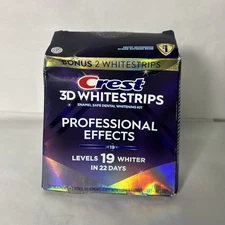 Crest 3D Whitestrips - Levels 19 Whiter Professional Effects - 44 Strips (2x 22)