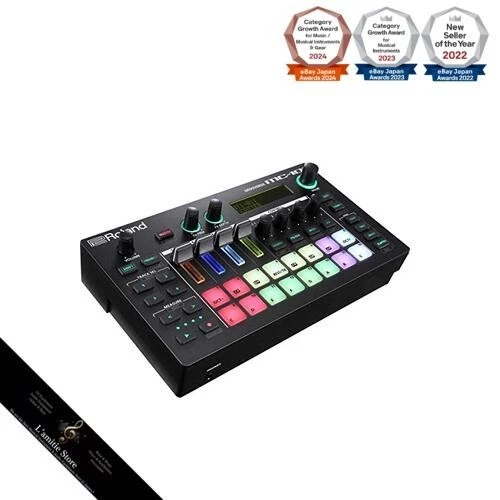 Roland Groovebox MC-101 Tragbare Rhythmusmaschine mit Akkuleistung 4-Spur - Bild 3 von 4