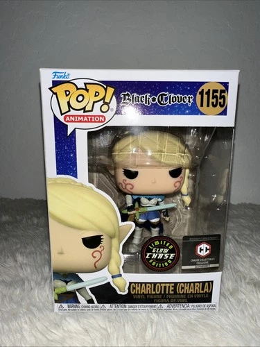 Funko Pop! Vinyl: Black Clover CHARLOTTE (Charla) #1155 GITD Chase Chalice