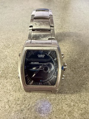 Casio Edifice EFA120D-1AV Silver Stainless Steel Men s Watch (Needs Battery)