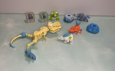 Smashers Dino Island ZURU Dinosaurs Action Figure Toy Lot