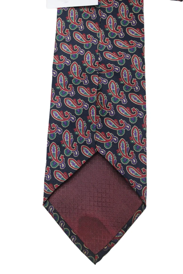 迪奥男式经典佩斯利印花丝绸领带均码 — 第 3/4 张图片