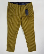 Scotch & Soda Amsterdam Couture Blake Pants Mens 32x32 (Fit 34x28) NWT Striped