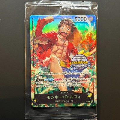 MONKEY D. LUFFY ST13-003 L Southeast Asia Champion Championship