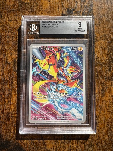 Zeraora graded BGS 9 for sale on eBay