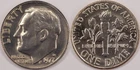 United States 1977 D 10 Cents Roosevelt Dime KM#195a Clad Torch Olive Oak Branch