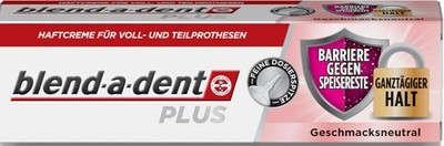 2x blend-a-dent b-a-d  Barriere gegen Speisereste ganztägiger Halt Frische