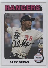 2024 Topps Heritage Rookies White Border Alex Speas #274 3pb