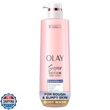 Olay Super Serum Body Wash for Rough and Bumpy Skin, Hydrating and Renewing S