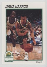 1991-92 NBA Hoops Dana Barros #438 xk1