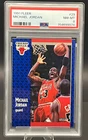 Michael Jordan 1991 Fleer Basketball Card #29 Chicago Bulls Graded PSA 8