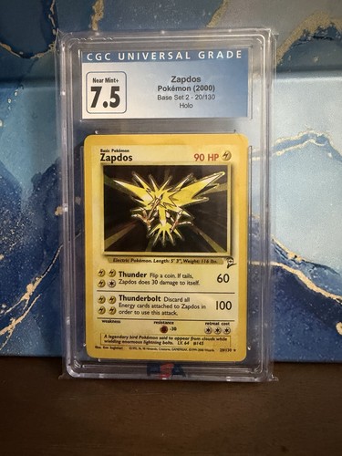 Zapdos graded CGC 7.5 for sale on eBay