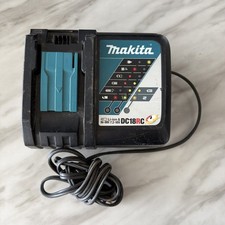 Makita DC18RC T Li-ion Battery Charger 14.4V-18V Black AC110V-220V Single Slot