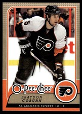 2008-09 O-Pee-Chee #24 Braydon Coburn Philadelphia Flyers Hockey Card