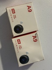 HD A9 Black Battery IP Camera Lot - Set Of 2