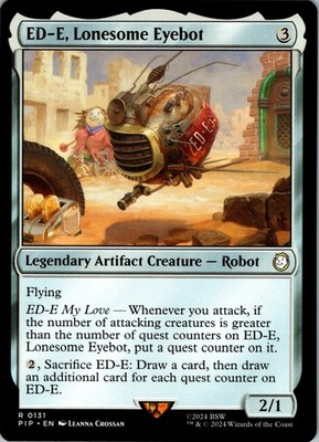 ED-E, Lonesome Eyebot   R   Legendary Artifact Creature   Robot   Normal   Unive