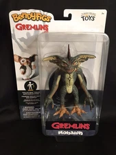 Noble Collection Bendyfigs 7” Gremlins Mohawk Action Figure with Display Stand