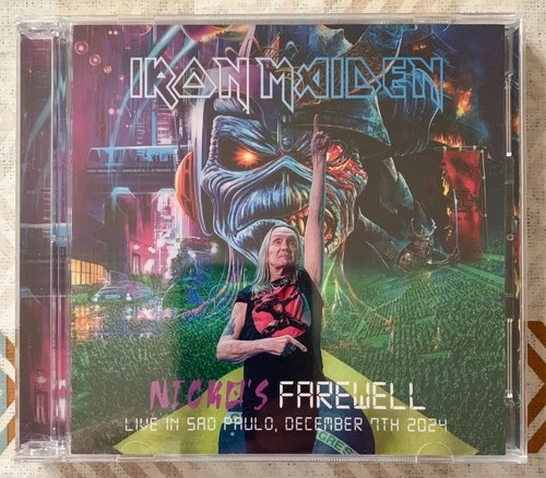 Iron Maiden Nicko's Farewell - 2 CD Limited Edition 200 copies Worldwide - 2025