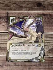 Naruto CCG, Anko Mitarashi, 440, 1st Edition Foil Text