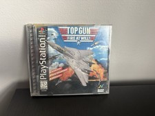Top Gun: Fire At Will! - Sony Playstation 1 PS1 PSX - Complete in box