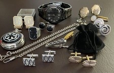 VTG to Mod Gold Tone & Silver Tone Cufflinks ...