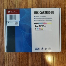 4Pack Compatible LC406 LC-406XL Extra Capacity Ink Cartridge - Brother Printers