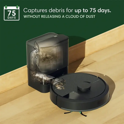 Roomba 105 Combo Robot+ Auto Empty Dock RCC-Y2 Black Very Good