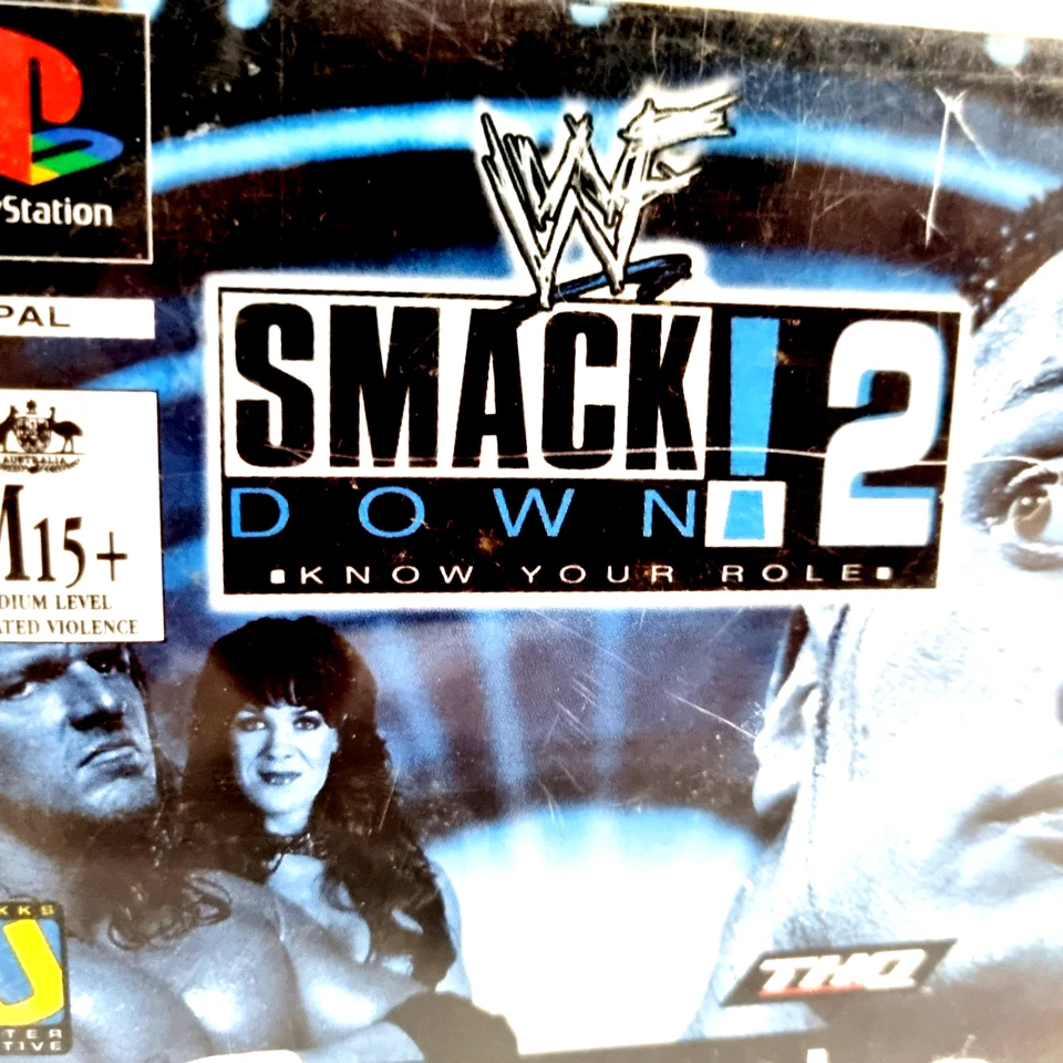 WWF SmackDown 2 Know Your Role PlayStation 1 PAL Video Game and Case - Image 3 of 4