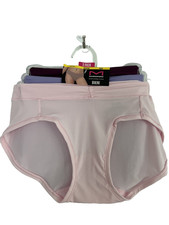 NEW 3 Pack Maidenform Everyday Luxe Bikini Panties M/6 Multi-Color DM3TBK
