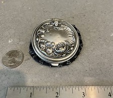 Antique Coin Purse. Silver And Beaded. Art Nouveau Style.