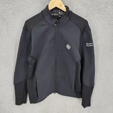 Greyson Jacket Mens Large Black Sequoia Sport Full Zip Golf Mock Neck Hybrid
