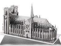 Puzzle (50 T.) Metal Earth : Iconx - Notre Dame (Metal Earth) Neu/Ovp
