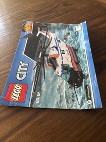 LEGO City 60166 Heavy-Duty Rescue Helicopter Instruction Manuals Lot of 3 Books