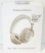 NEW- Bowers Wilkins PX7 S3 Noise Cancelling Wireless Headphones - Canvas White