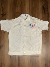 Vintage NAT NAST Bowling Style Shirt M