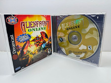 Alien Front Online(Sega Dreamcast 2001) Case, Disc, Manual, NO MICROPHONE
